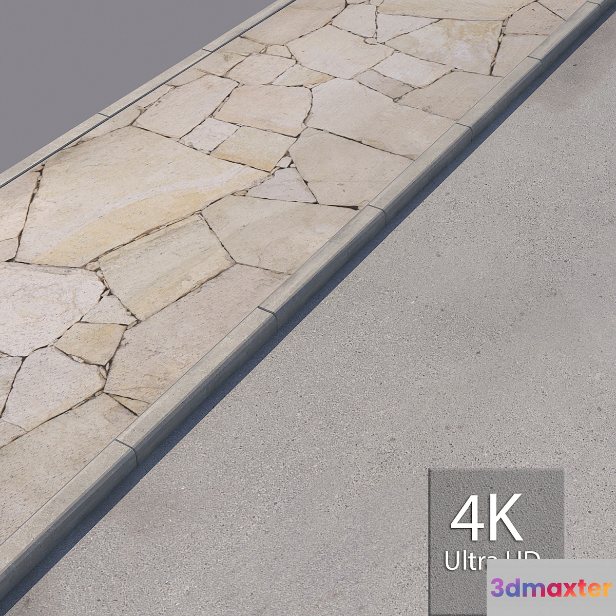 Sidewalk 7 3D Max