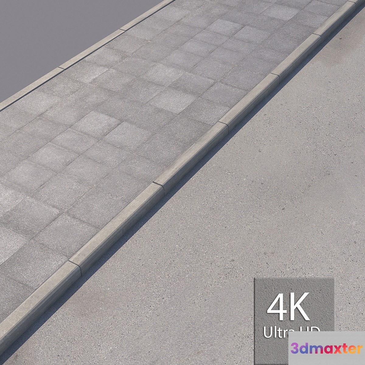 Sidewalk 8 3D Max