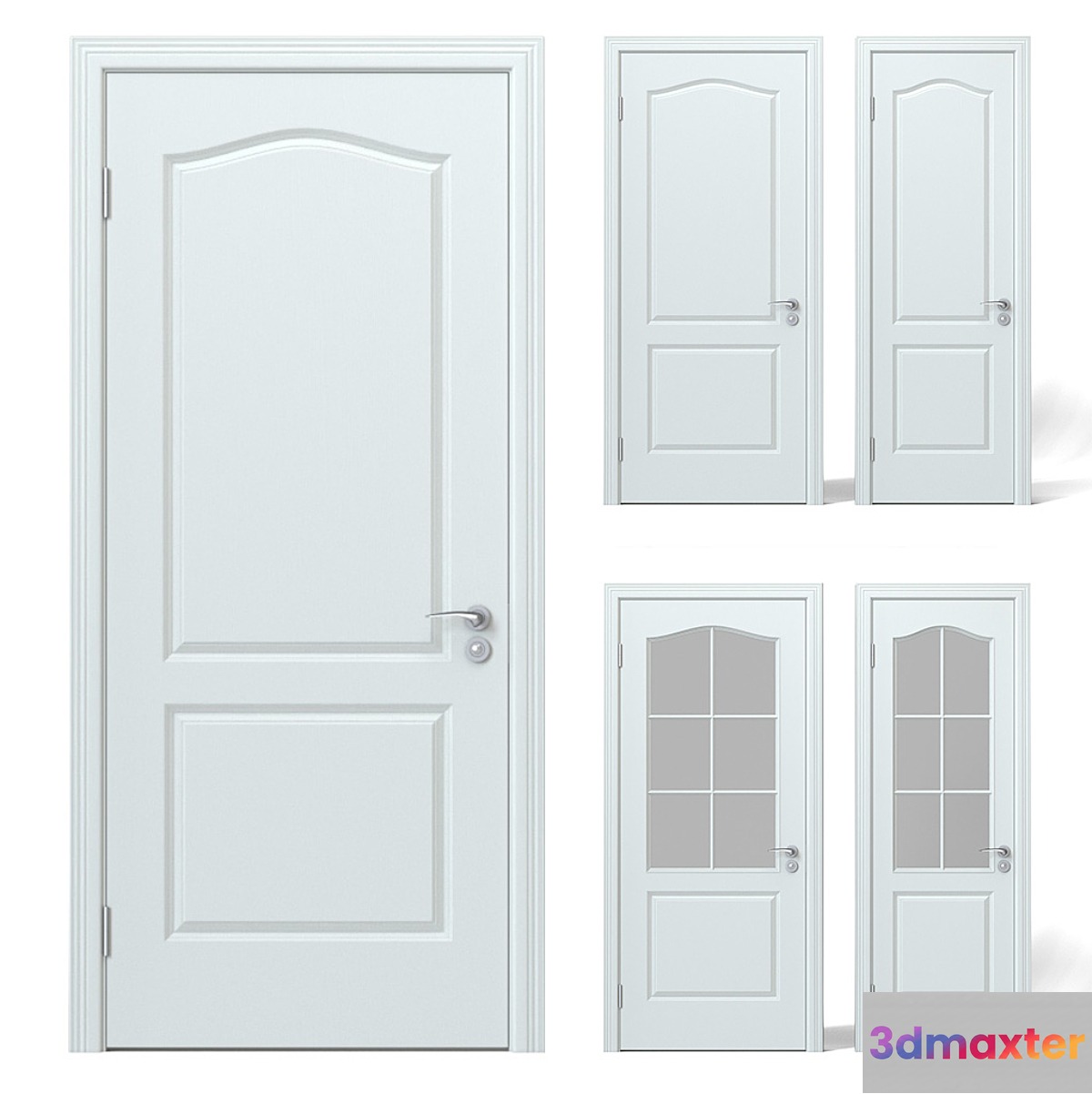 Interior doors 3D Max
