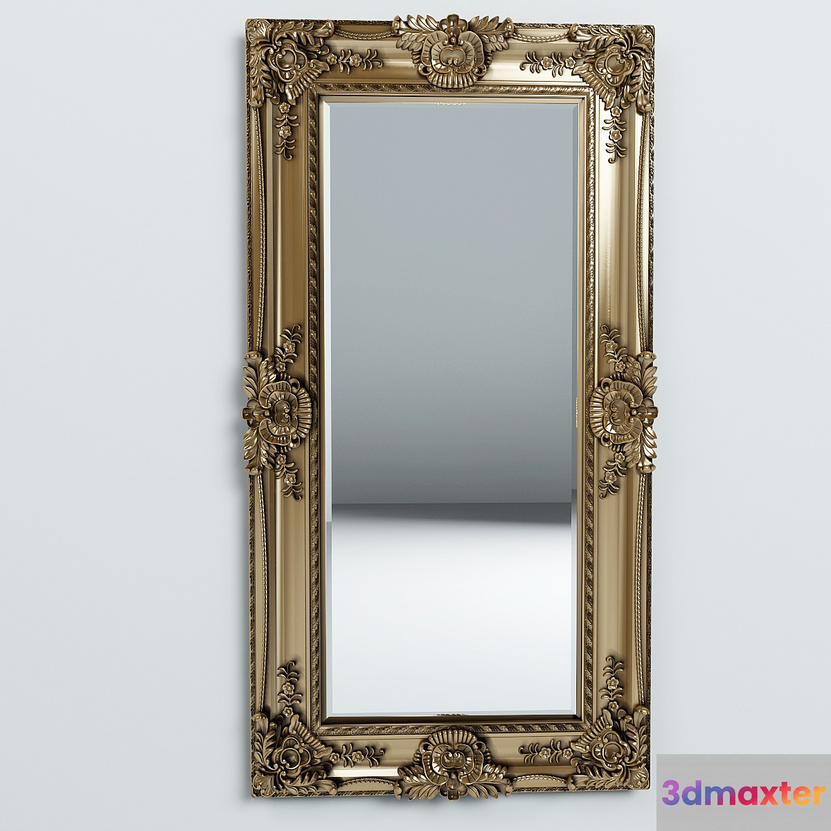 Mirror in the classical frame 3D Max