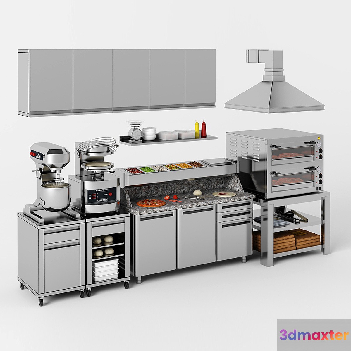 Equipment for pizzeria