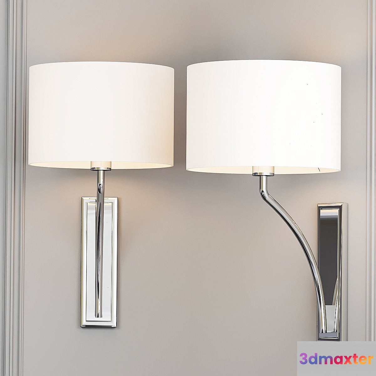 Heathfield Bathroom Light_2 3D Max