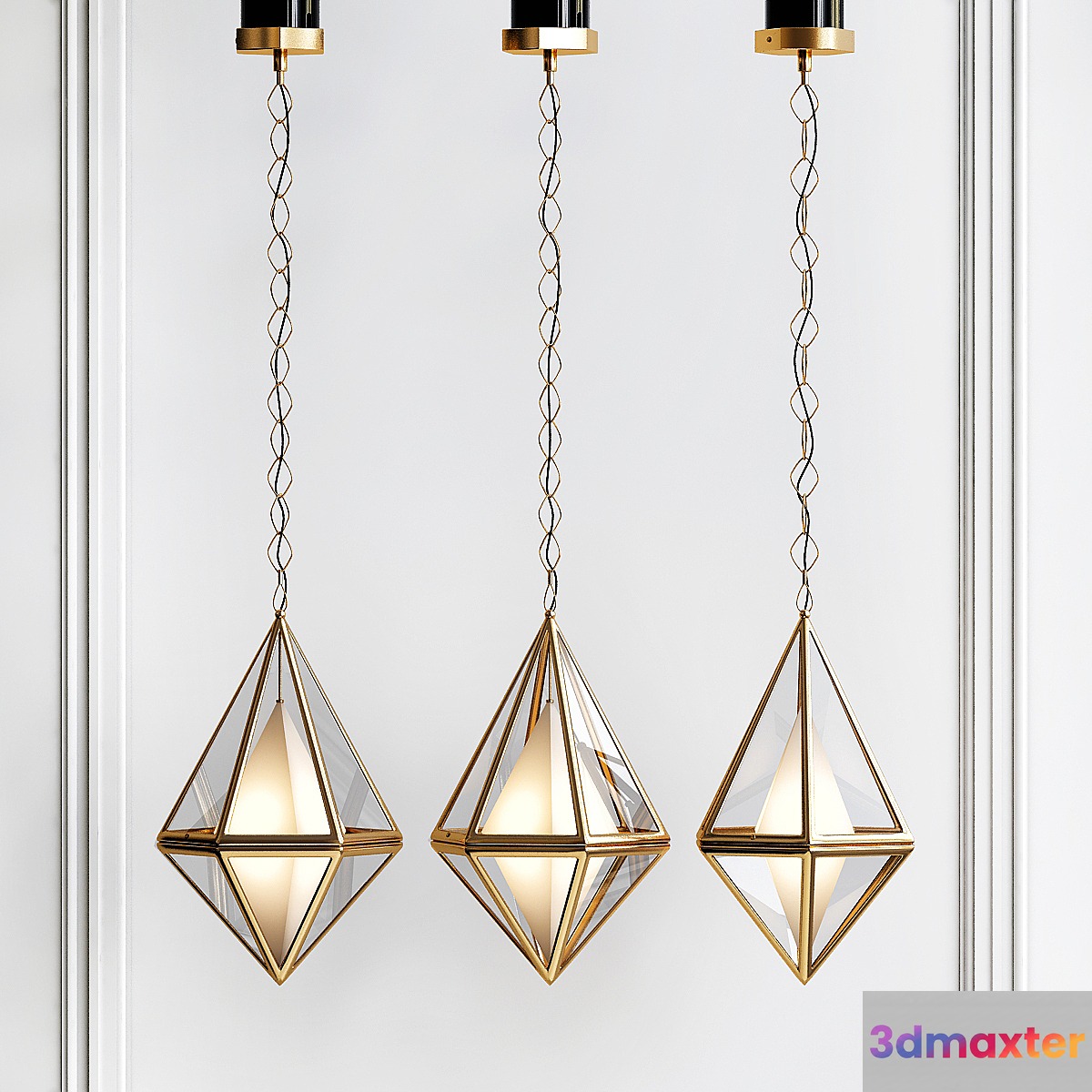 Baker Lens Chandelier