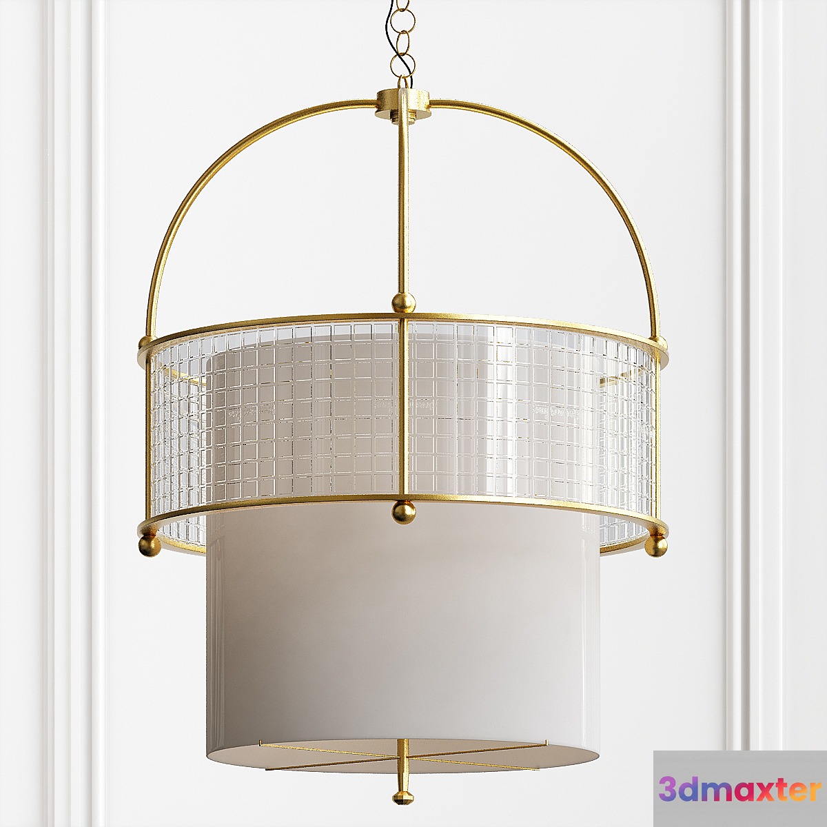 Baker Bracelet Chandelier 3D Max