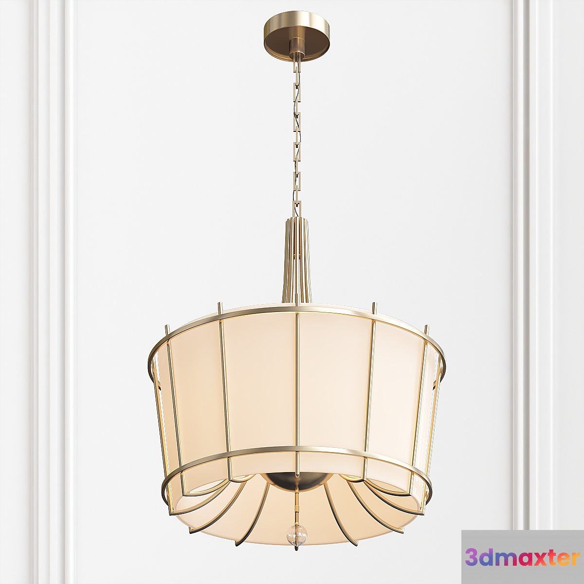 Baker Enlightened Chandelier 3D Max
