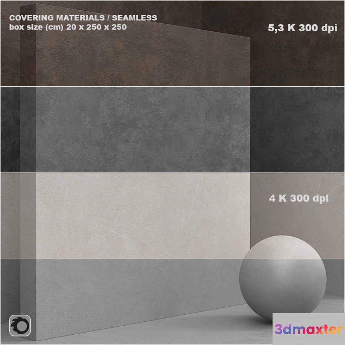 Material (seamless) - coating concrete plaster set 59