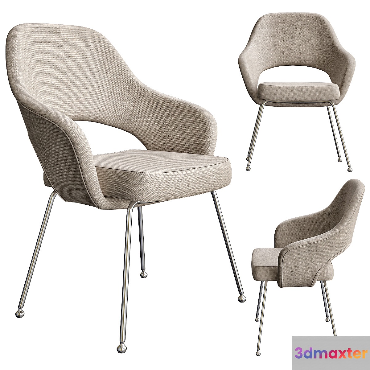 Buy Knoll Saarinen Conference Chair 3D Max