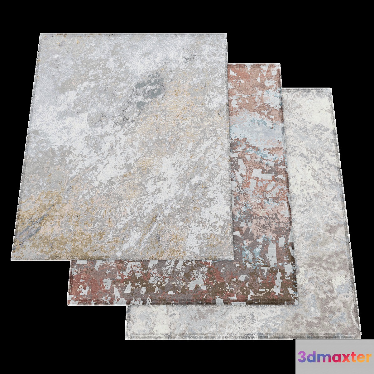 Tapis Rouge Fine Rugs Atelier 3D Max