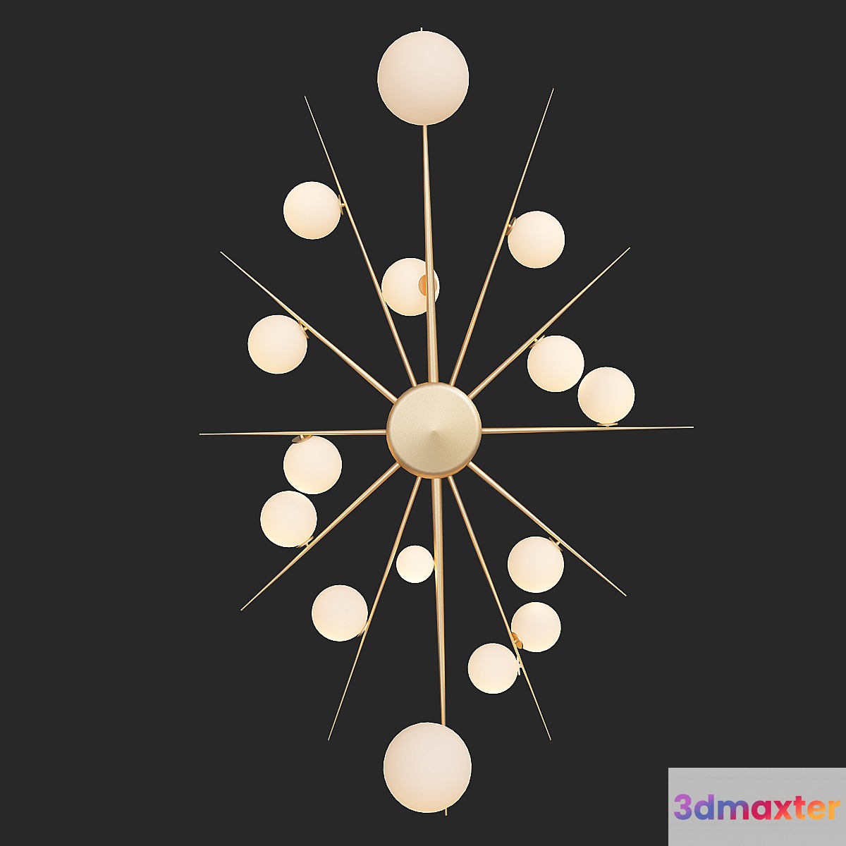 Cb Flush Mount - Seventeen Lighting 3D Max
