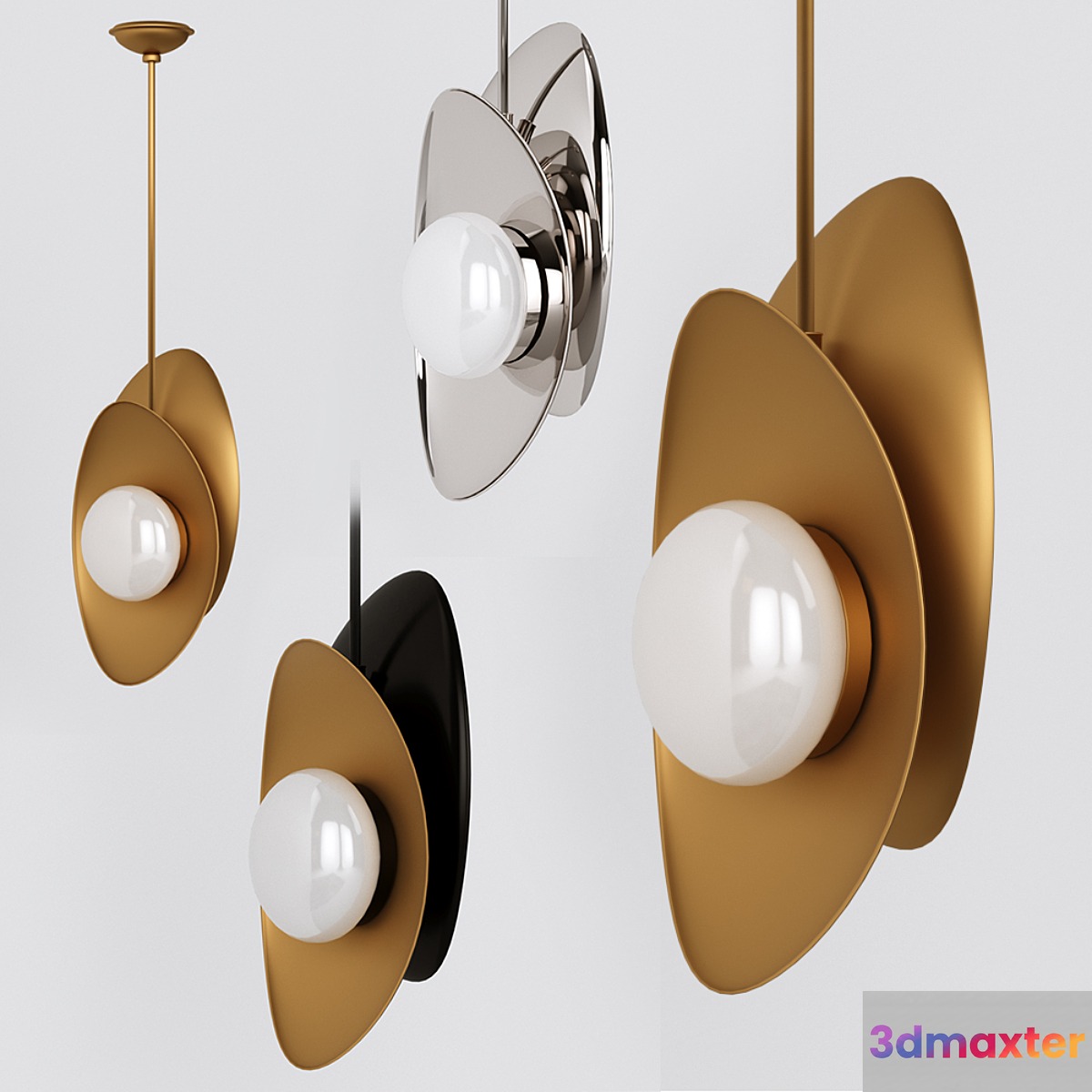 Kelly Wearstler - NOUVEL SMALL PENDANT 3D Max