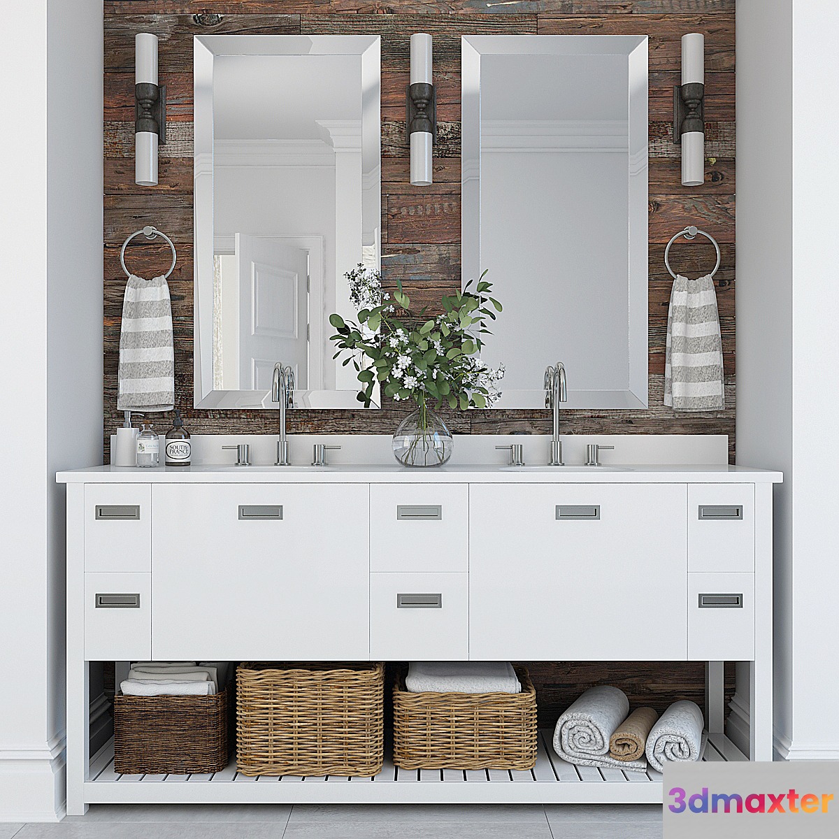 Furniture and decor for bathrooms 11