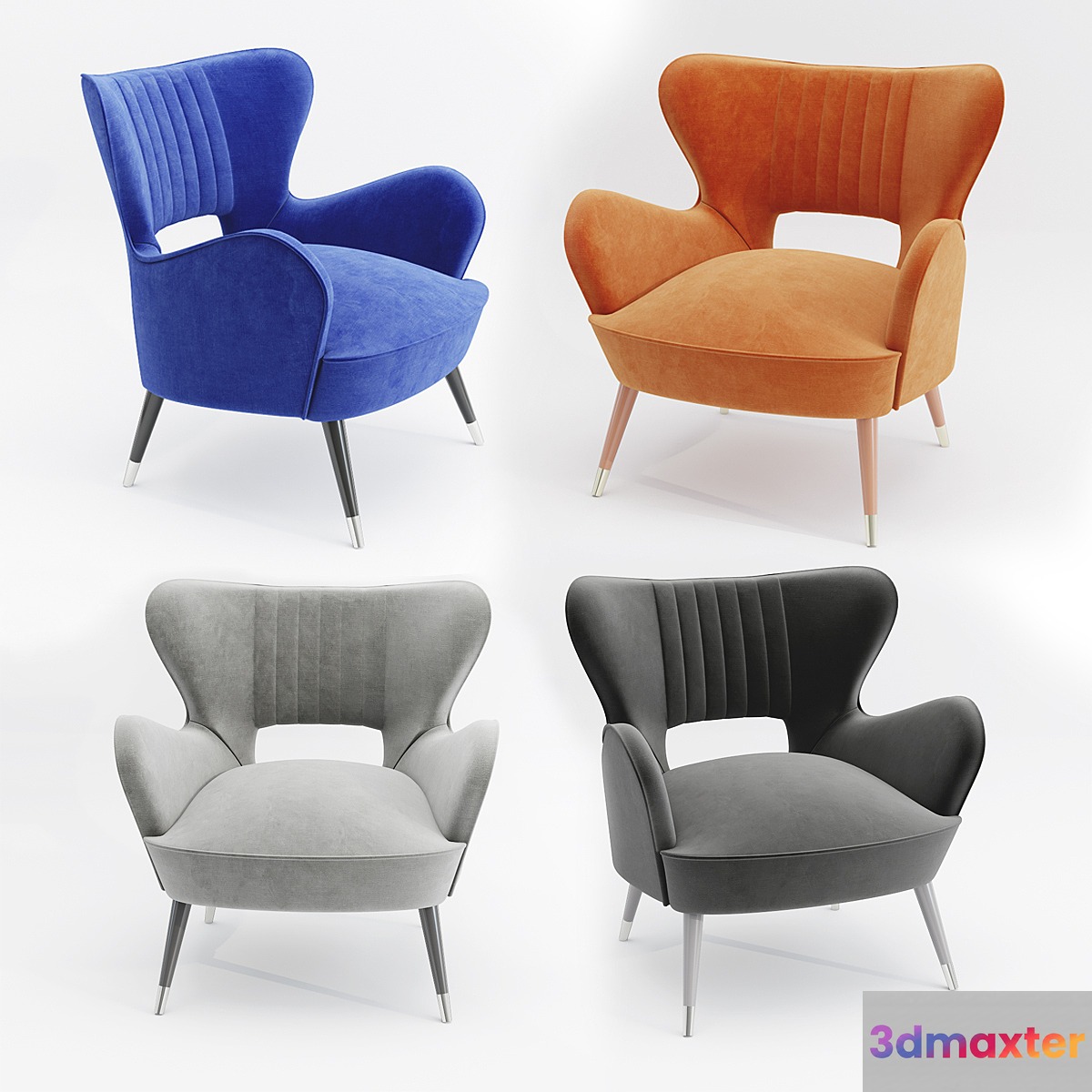 Babe Armchair by Munna 3D Max