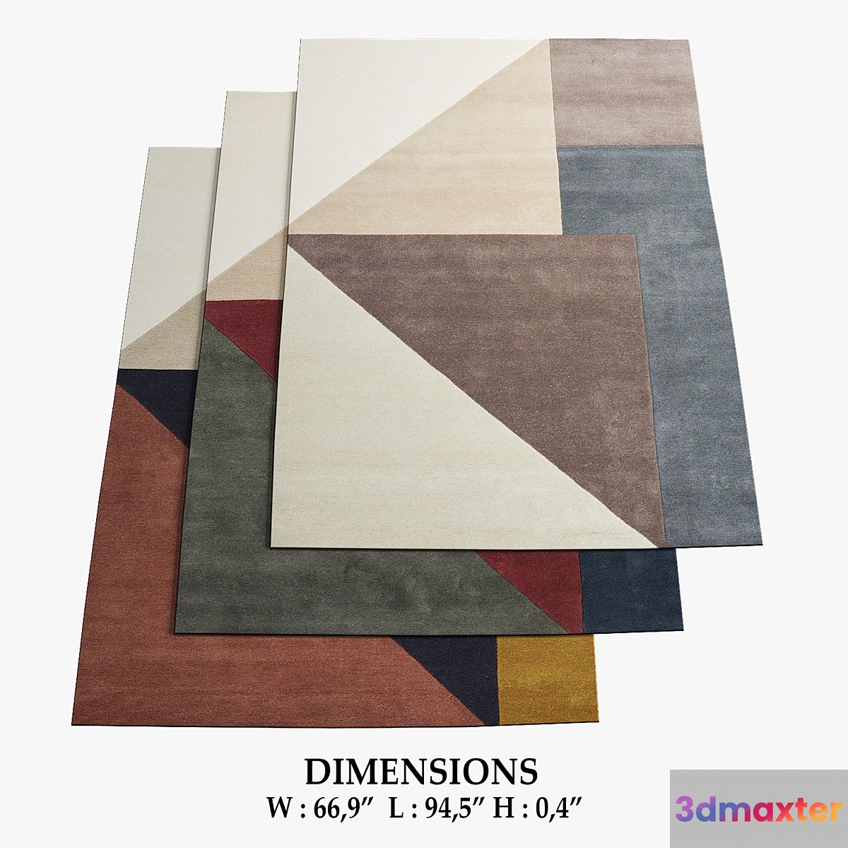 Arguto Rugs_165 3D Max