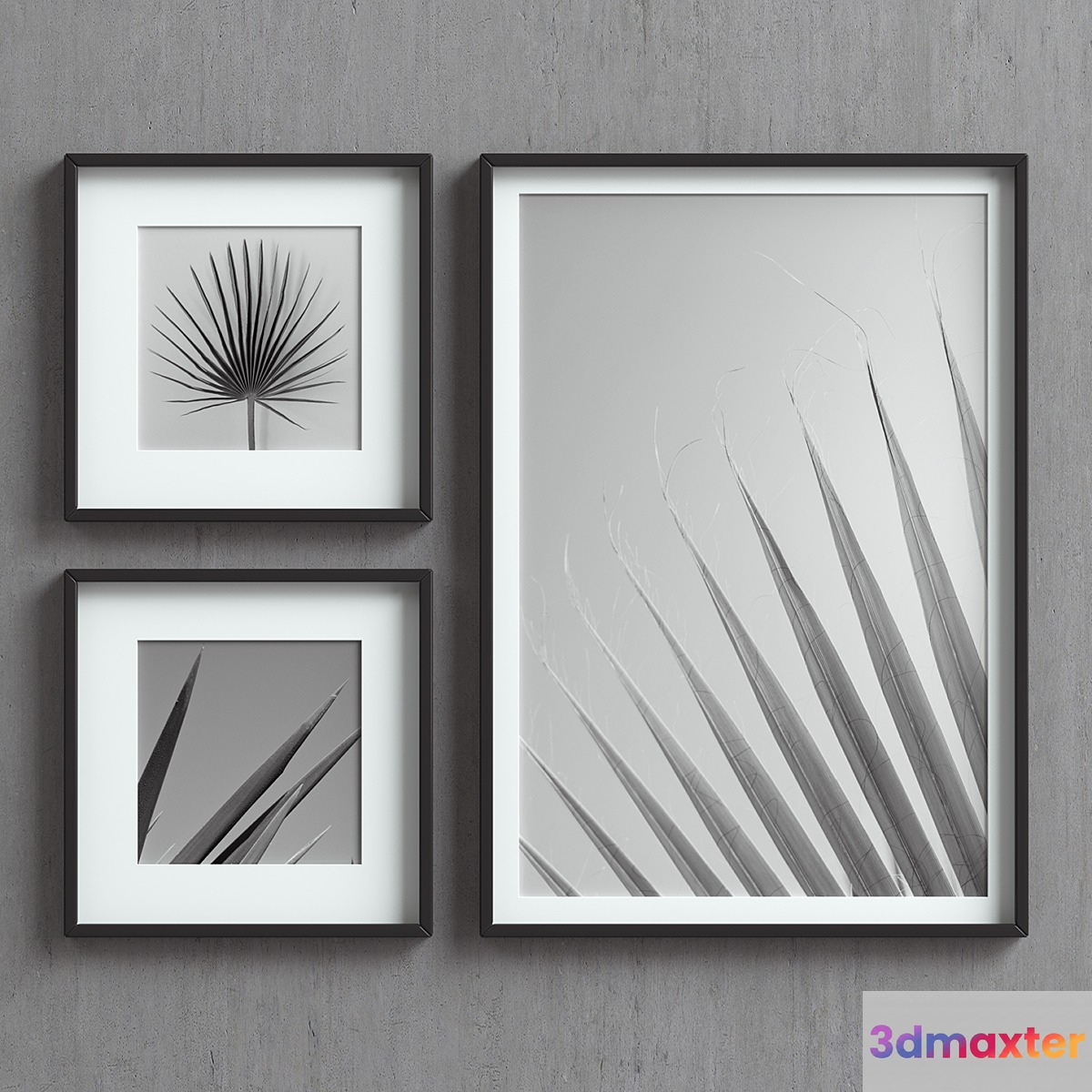 Picture Frames Set-37 3D Max
