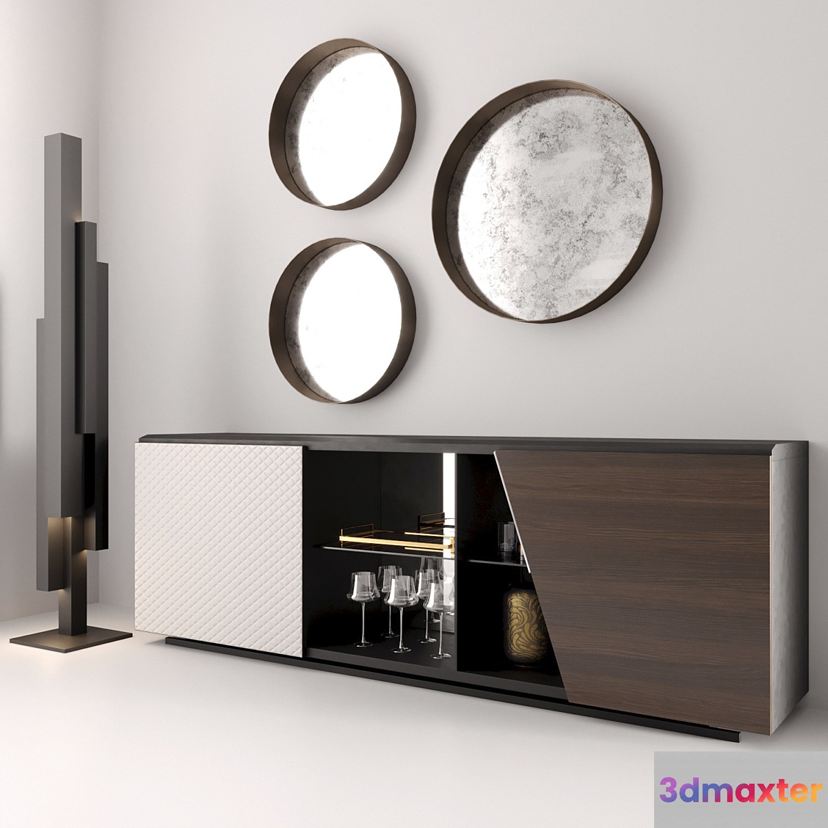 Cattelan italia Aston Manhattan Wish 3D Max