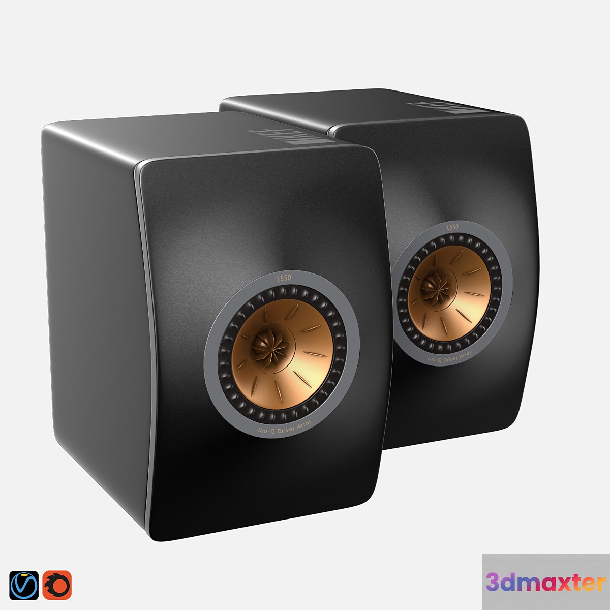 KEF LS50 3D Max