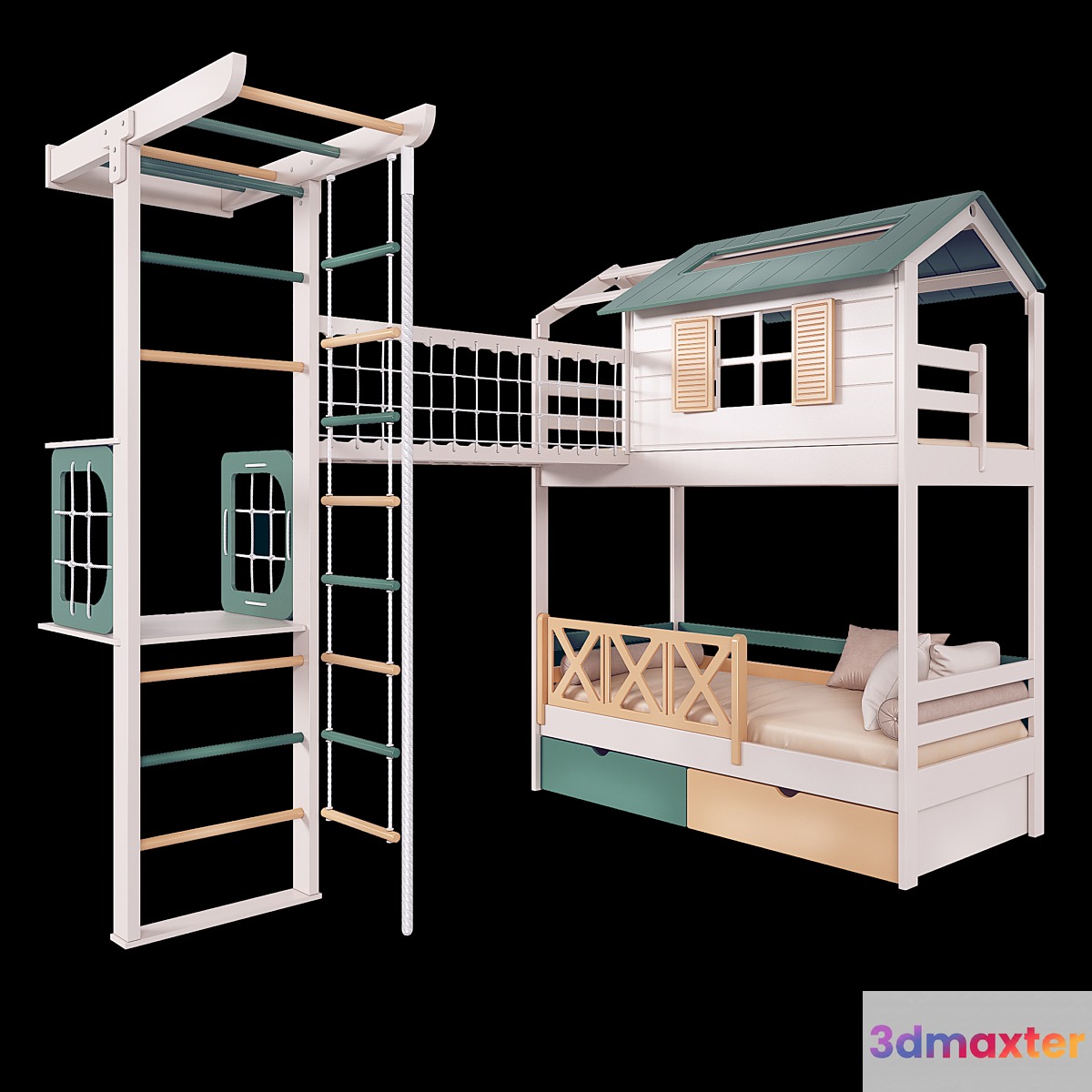 Baby bed and playground - No.2