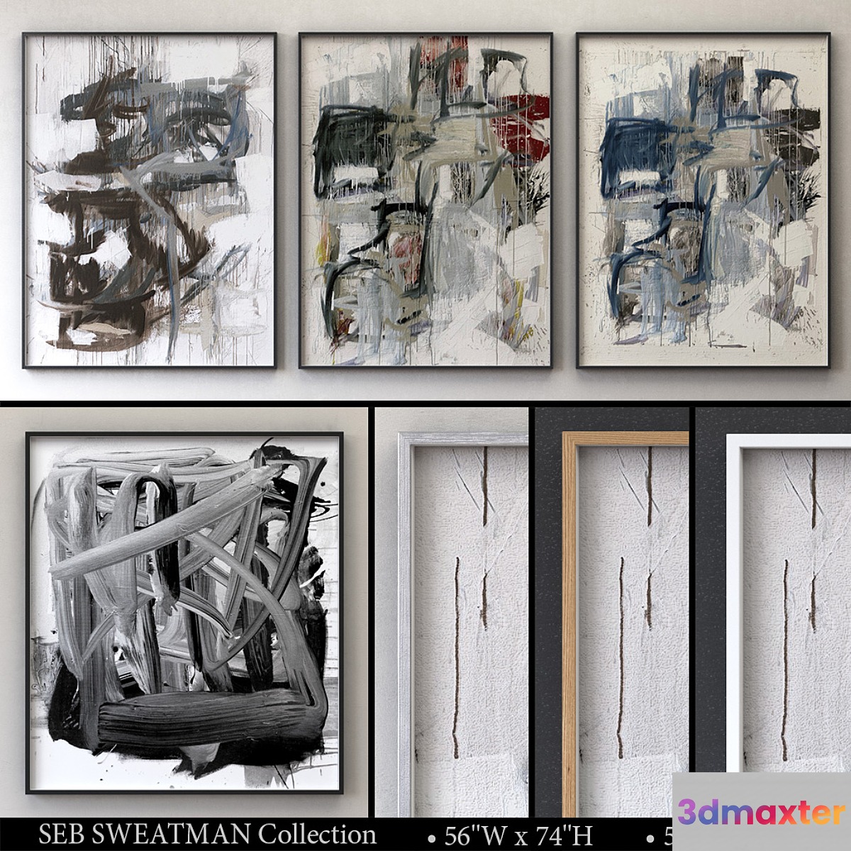 SEB SWEATMAN Collection 3D Max