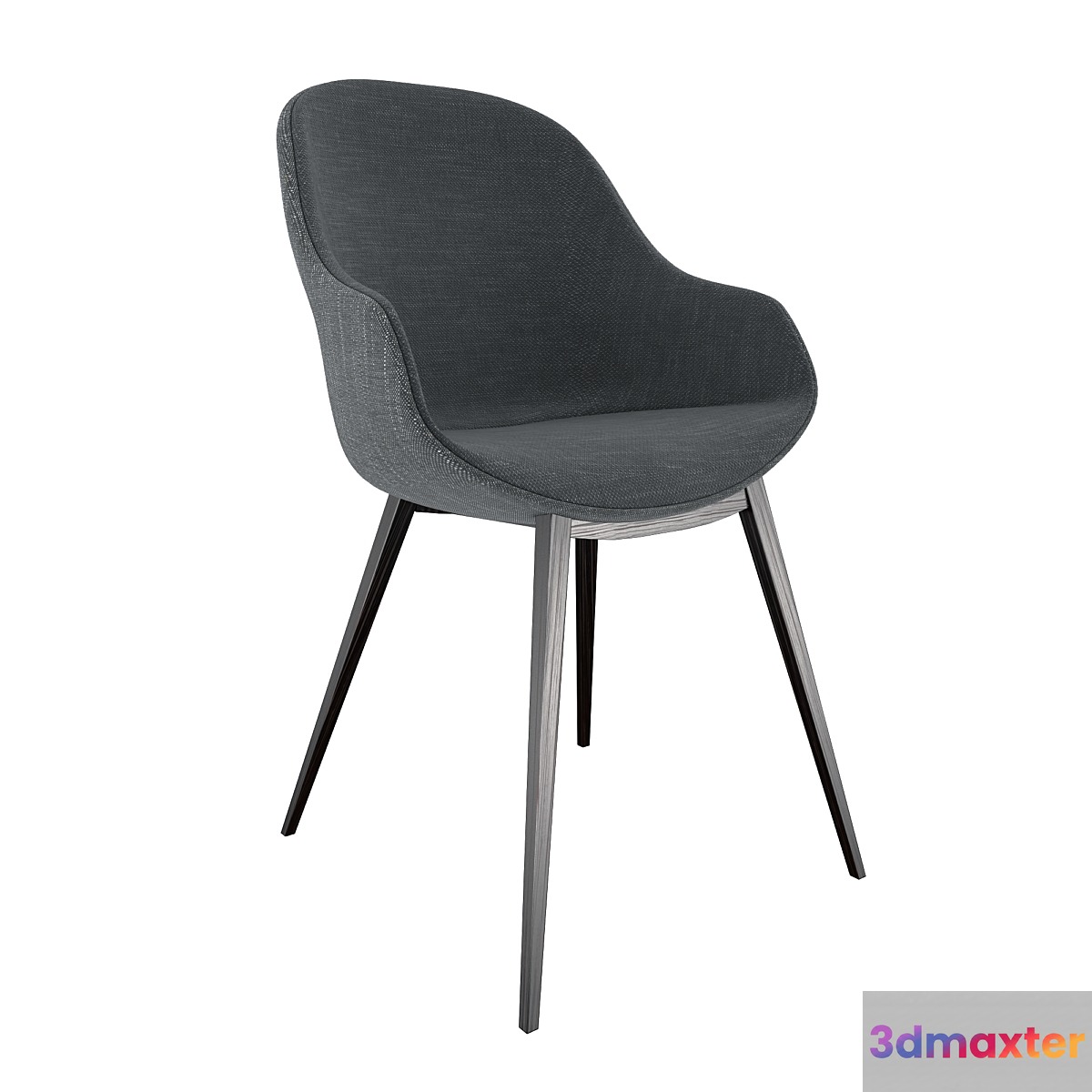 Soft chair Midj Sonny PB Q 3D Max