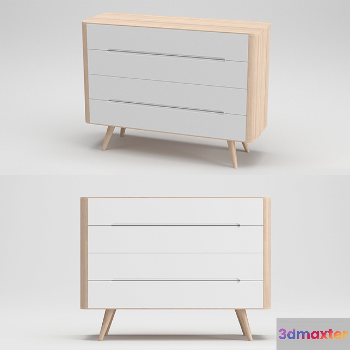 Gazzda Ena Two Chest of Drawers