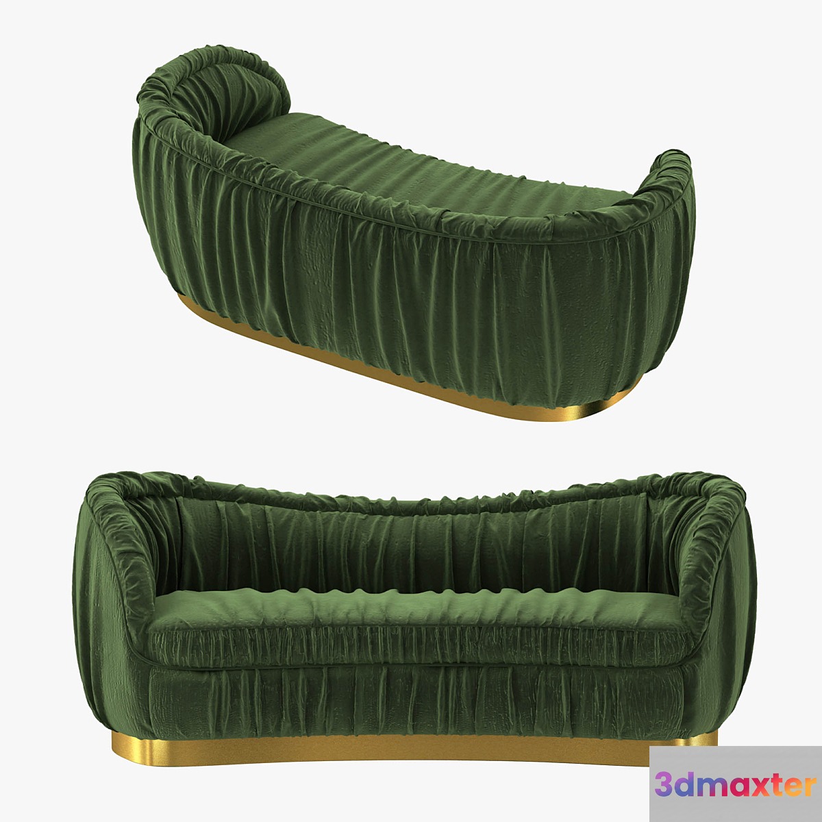 brabbu dakota velvet sofa