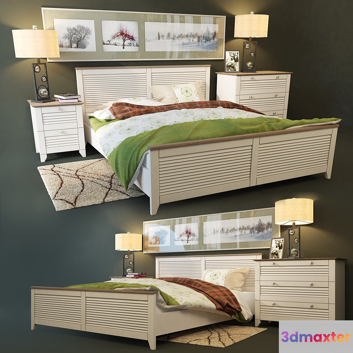 The Riviera bed. Hoff.