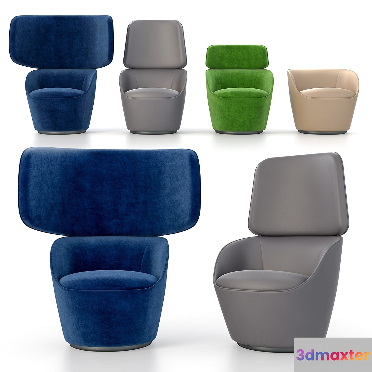 Emmegi Radar armchairs