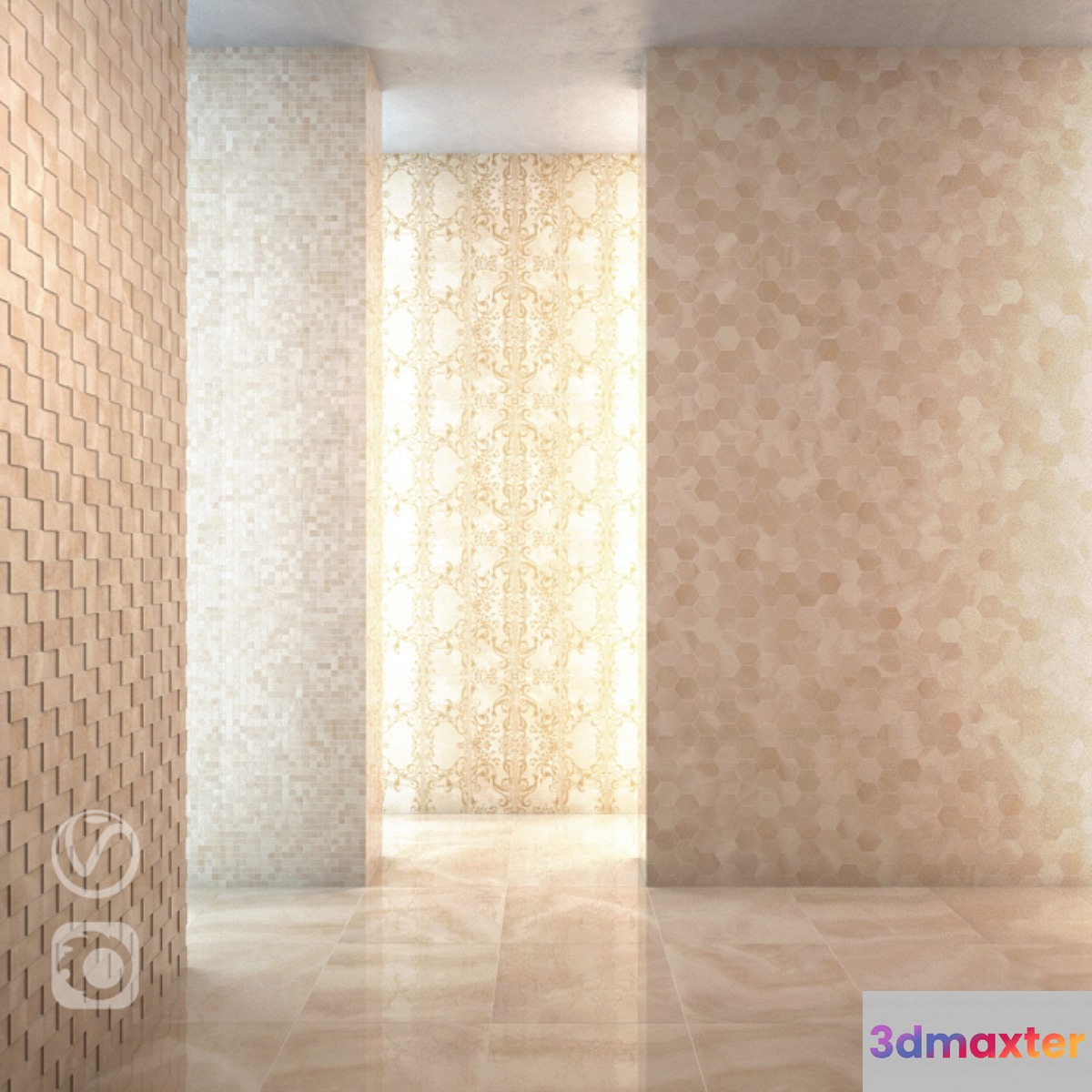 Italon Charme Evo Floor Onyx 3D Max