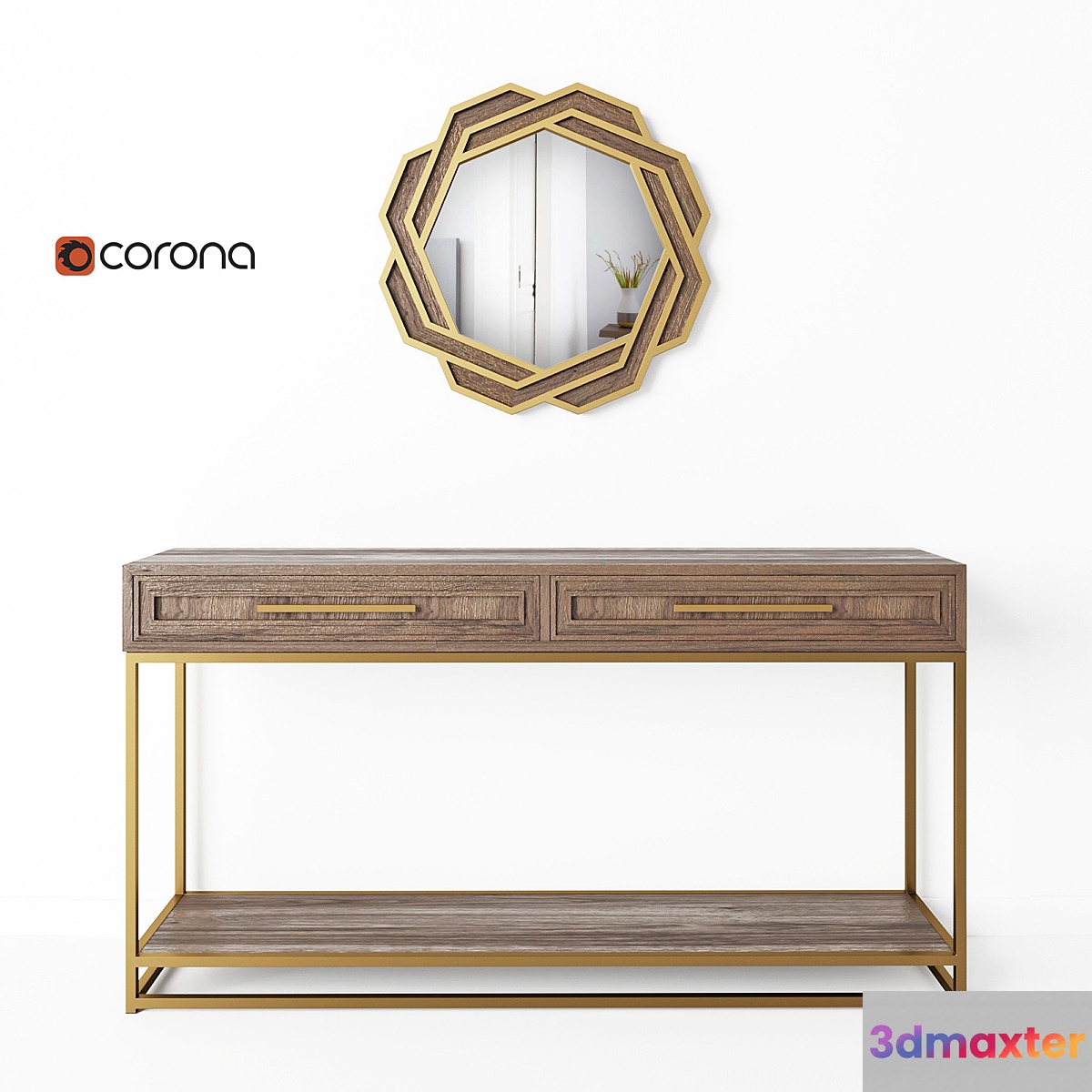 Console and mirror Cosmorelax | Bullard 3D Max