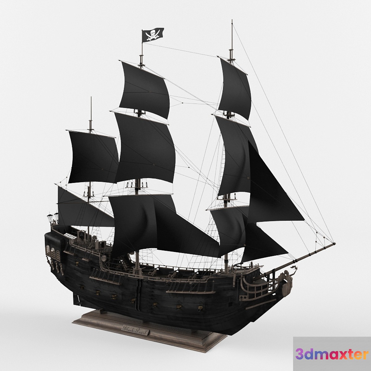 Black Pearl 3D Max