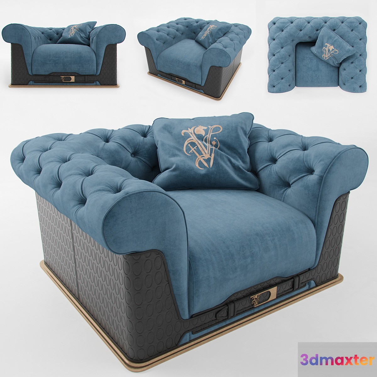 Visionnaire Chester Laurence armchair