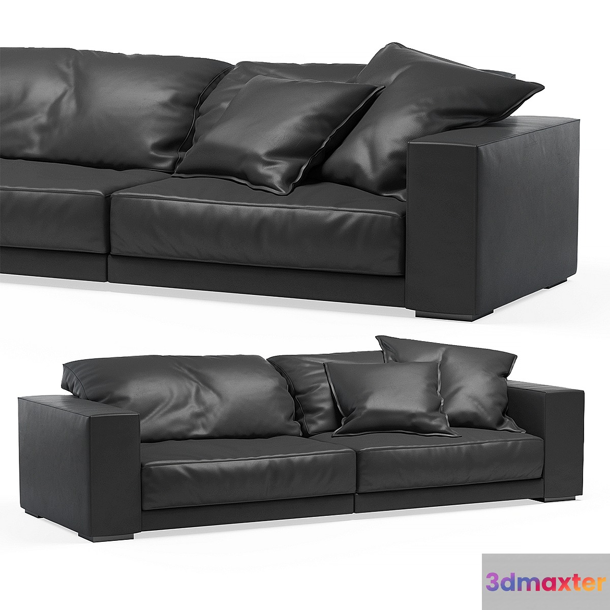 Baxter Budapest 2-seater 3D Max
