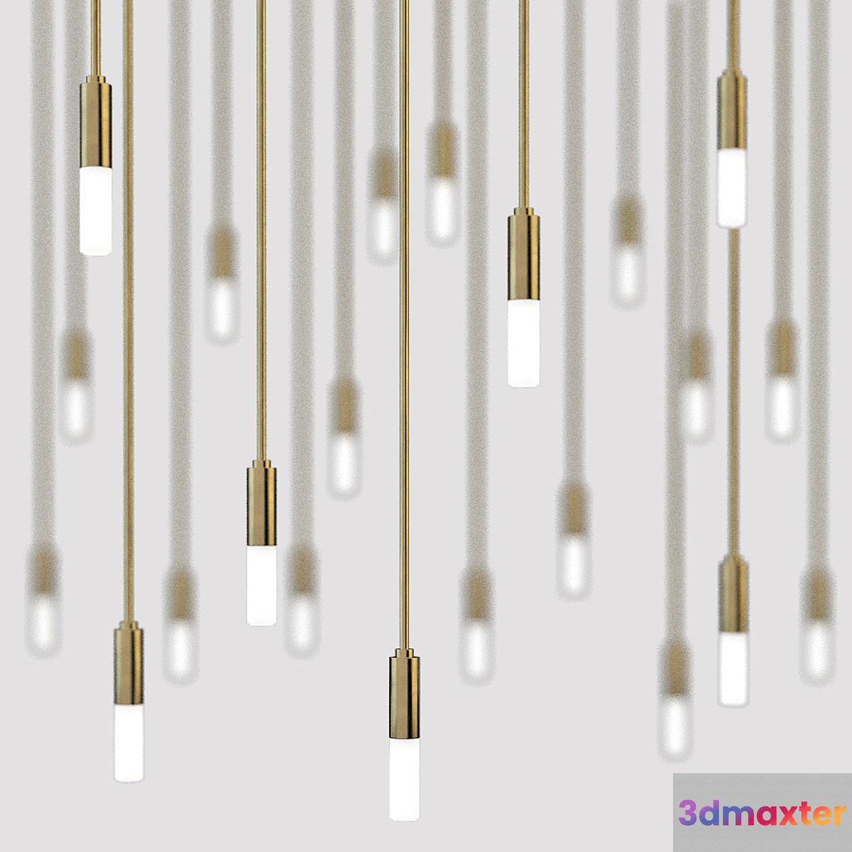Amuneal Drop Light American Street Showroom 3D Max