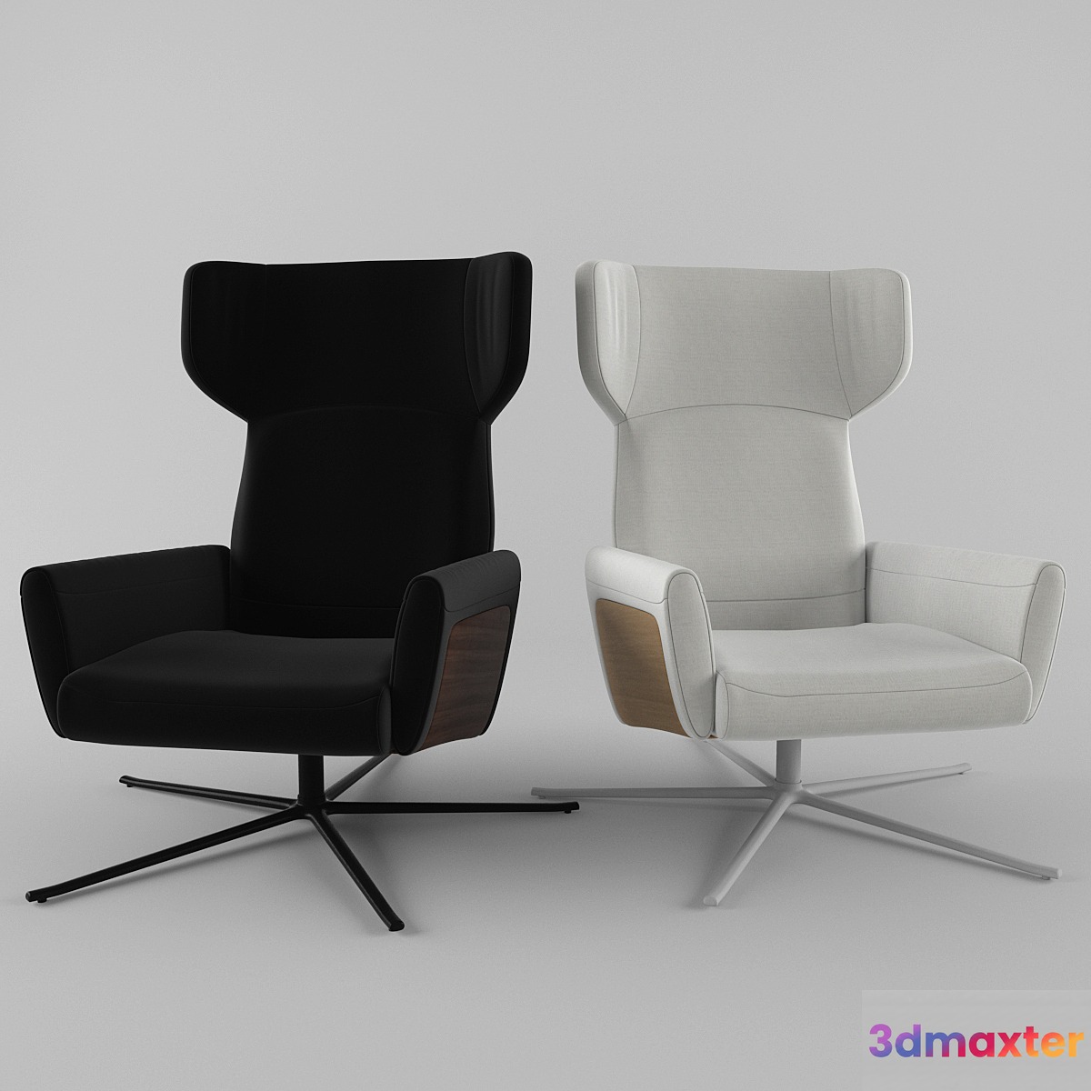 lucca chair 3D Max