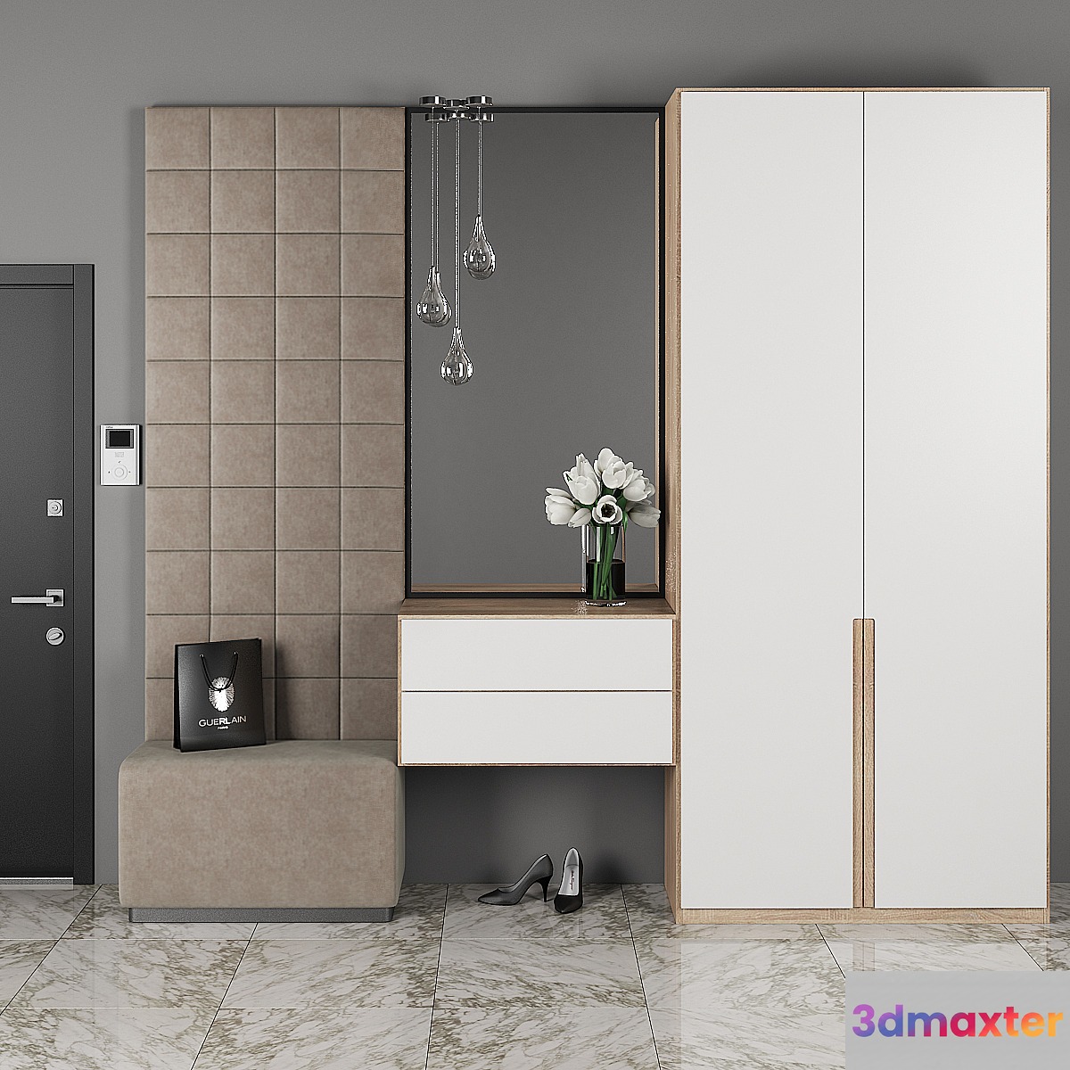 Entrance hall 21 3D Max
