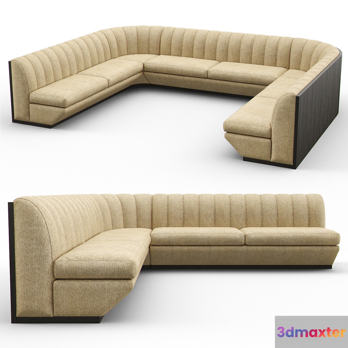 VIENNA Modular Banquet Seating 3D Max