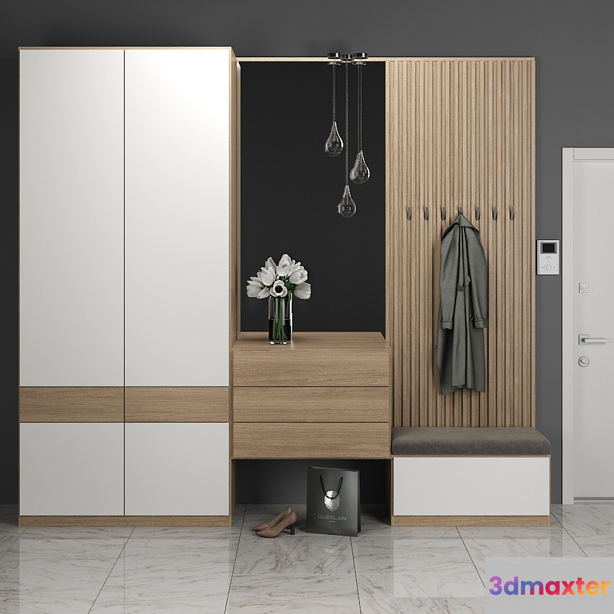 Entrance hall 25 3D Max
