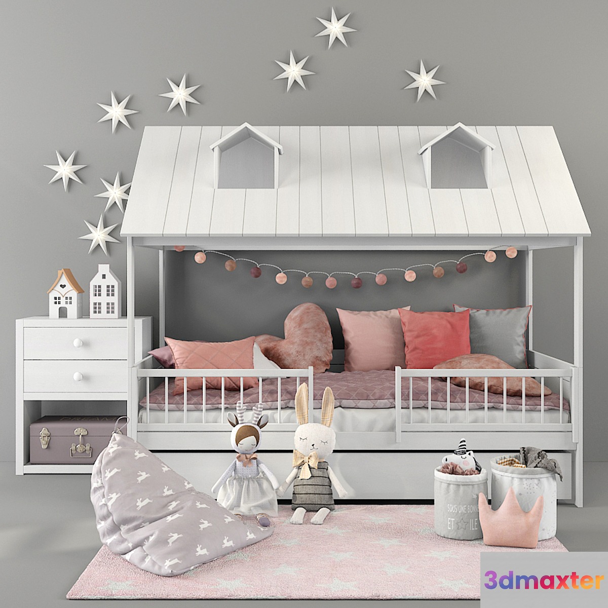 Bed LifeTime BEACHHOUSE HUTBED 01 - No.3