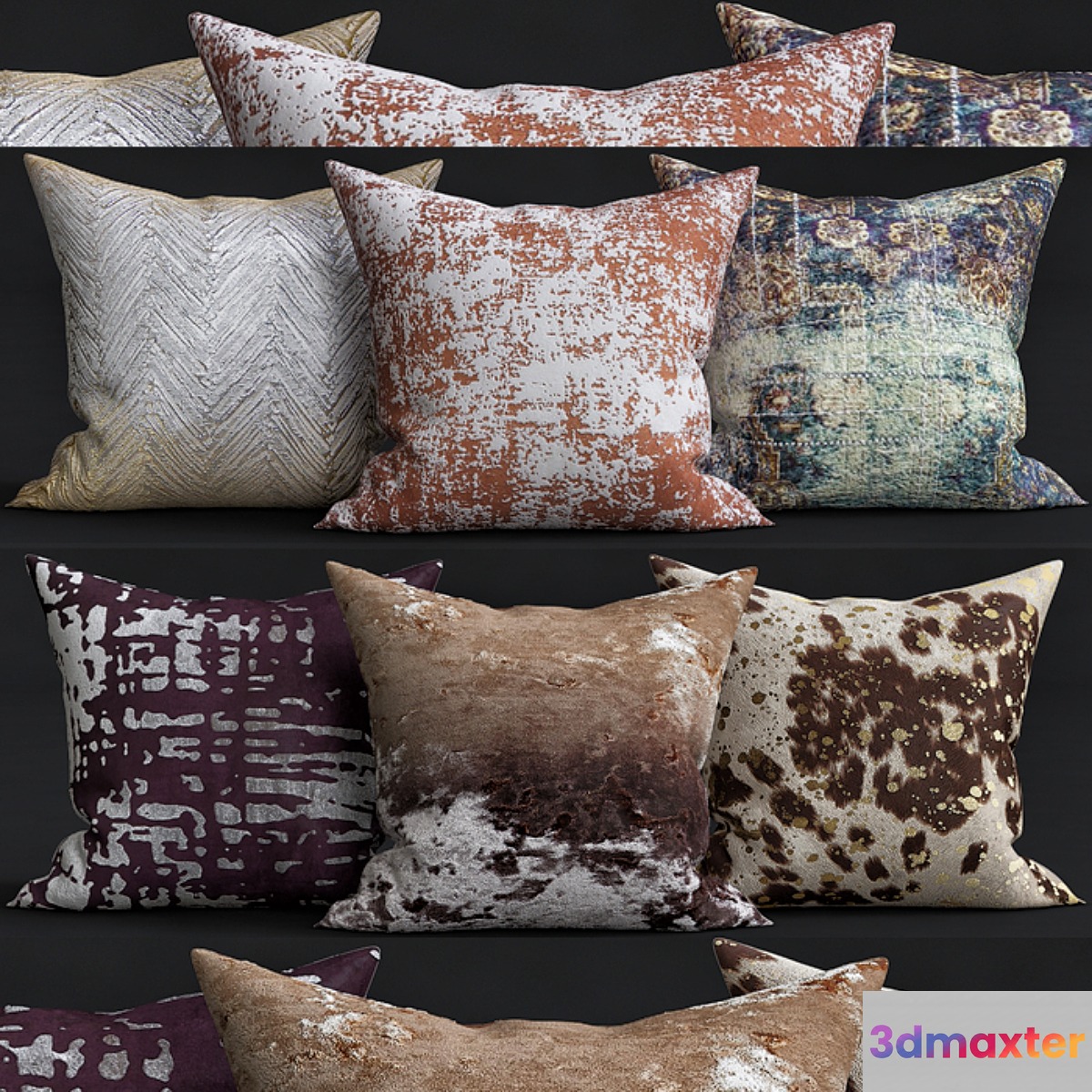 Decorative Pillows - No.4 3D Max