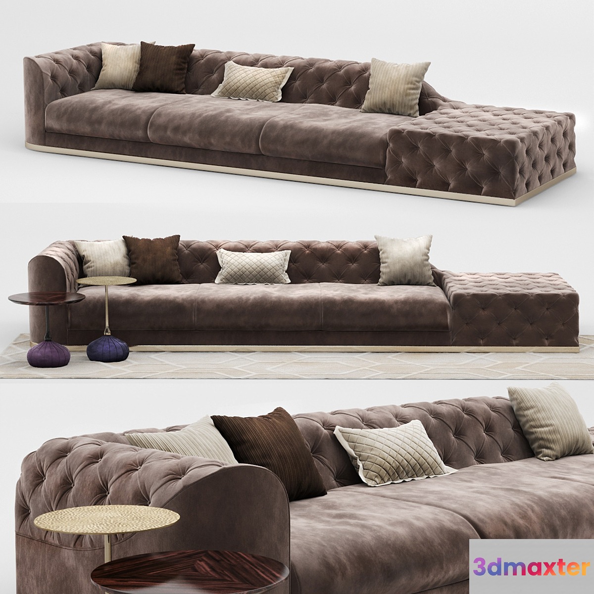 Longhi Milton Sofa Special Composition