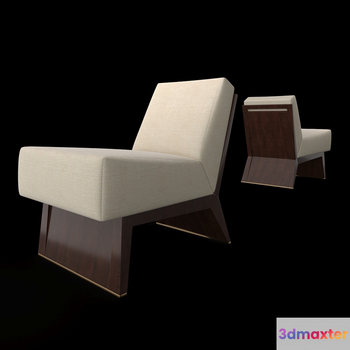 Chair baker 3D Max