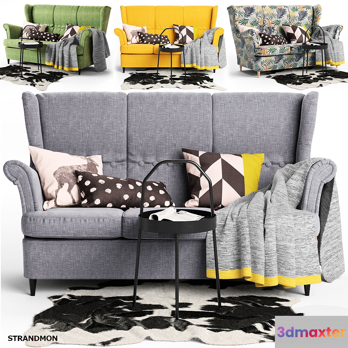sofa Strandmon Ikea _ sofa STRANDMON Ikea