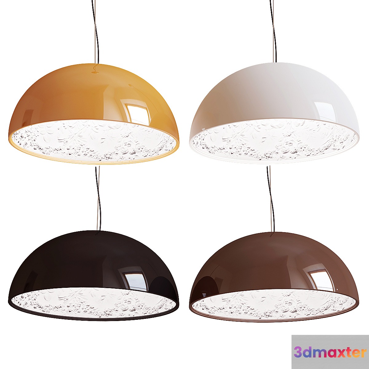 Flos Skygarden - 4 Lamps 3D Max