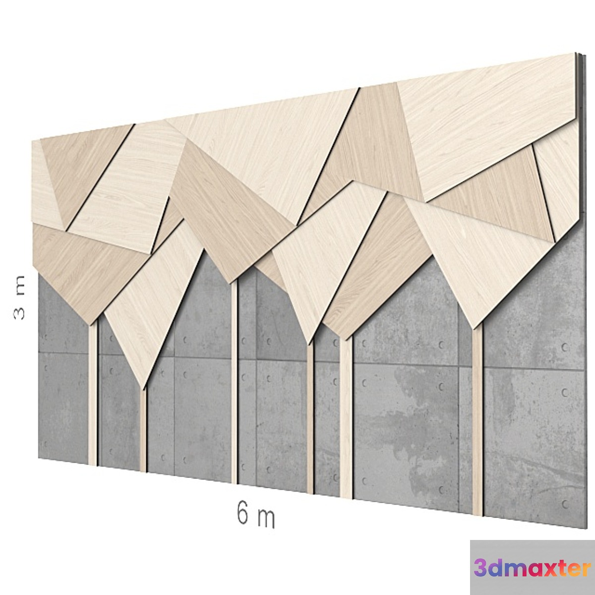 Decorative wall 18.