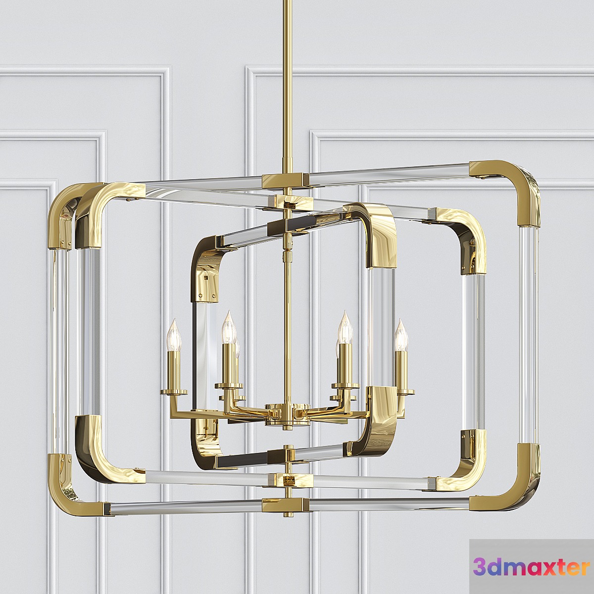 Horchow 6-Light Pendant 3D Max