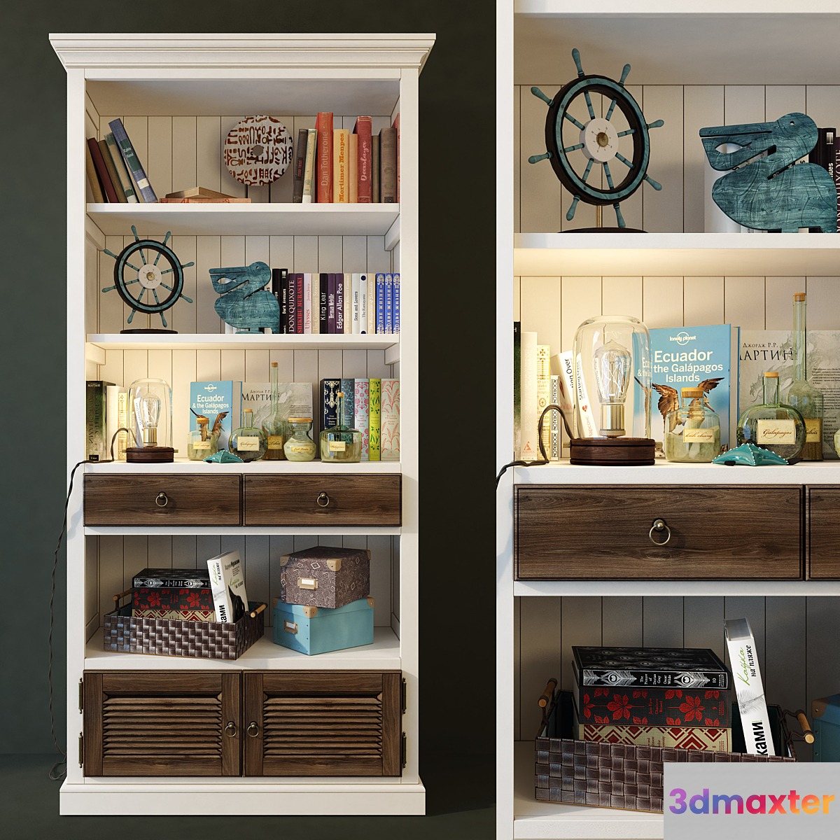 Bookcase Folk. Wellige