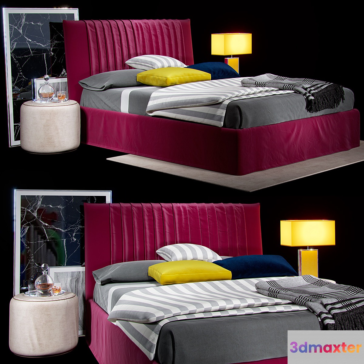 bed lovely big chic bolzan letti lbcm29