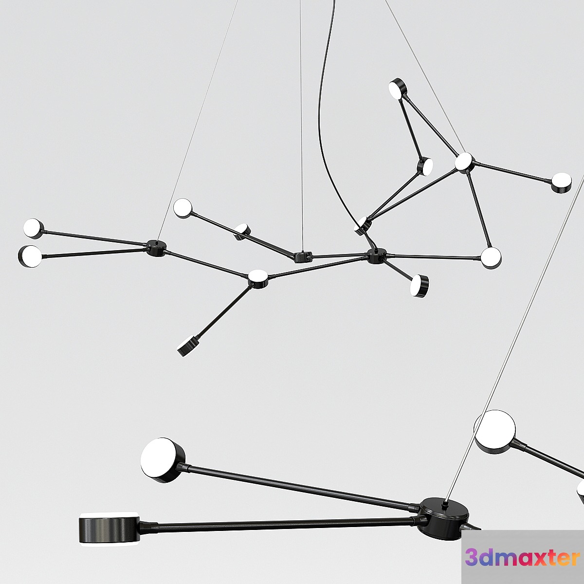 Rakumba Ramus Lighting in Black