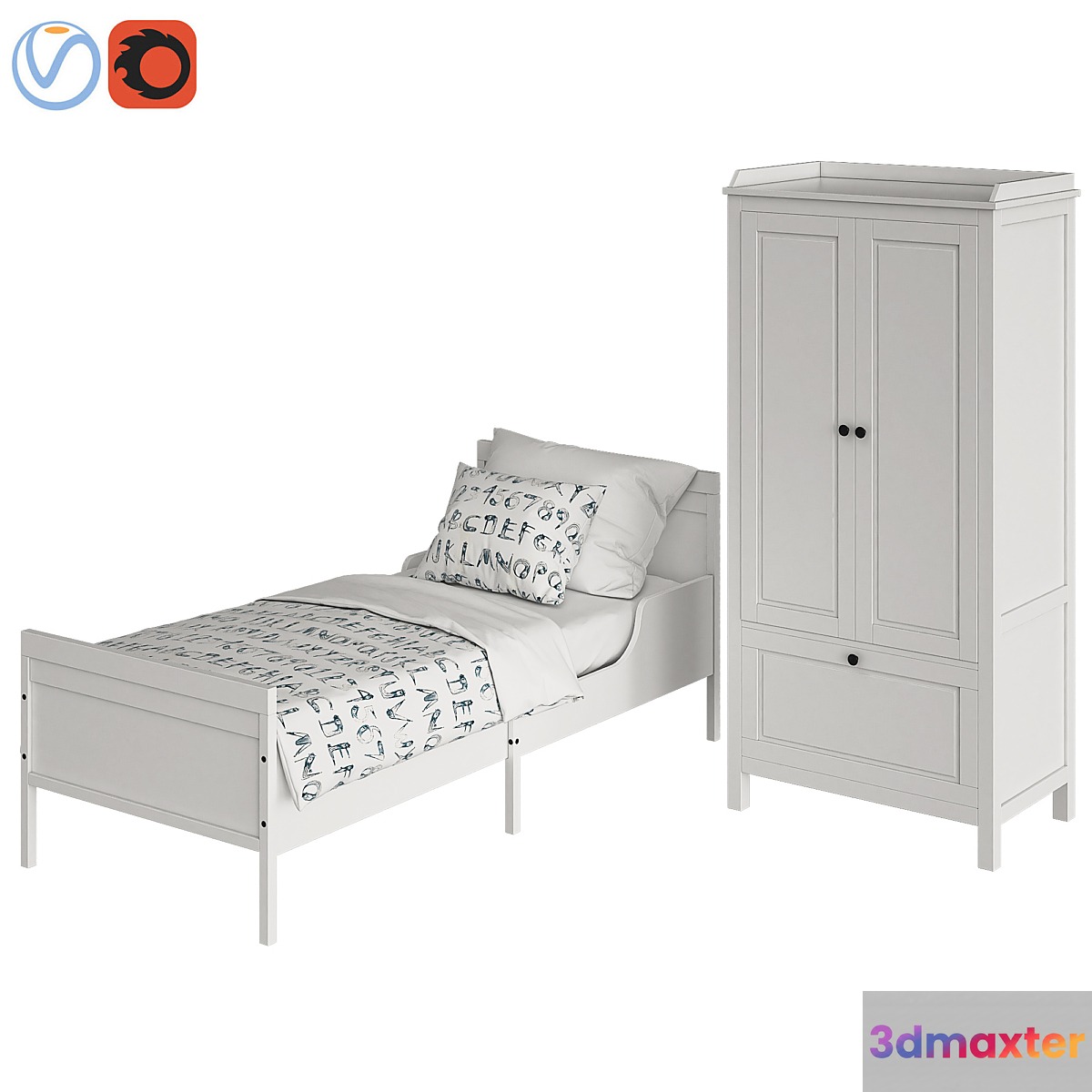 Ikea SUNDVIK 3D Max