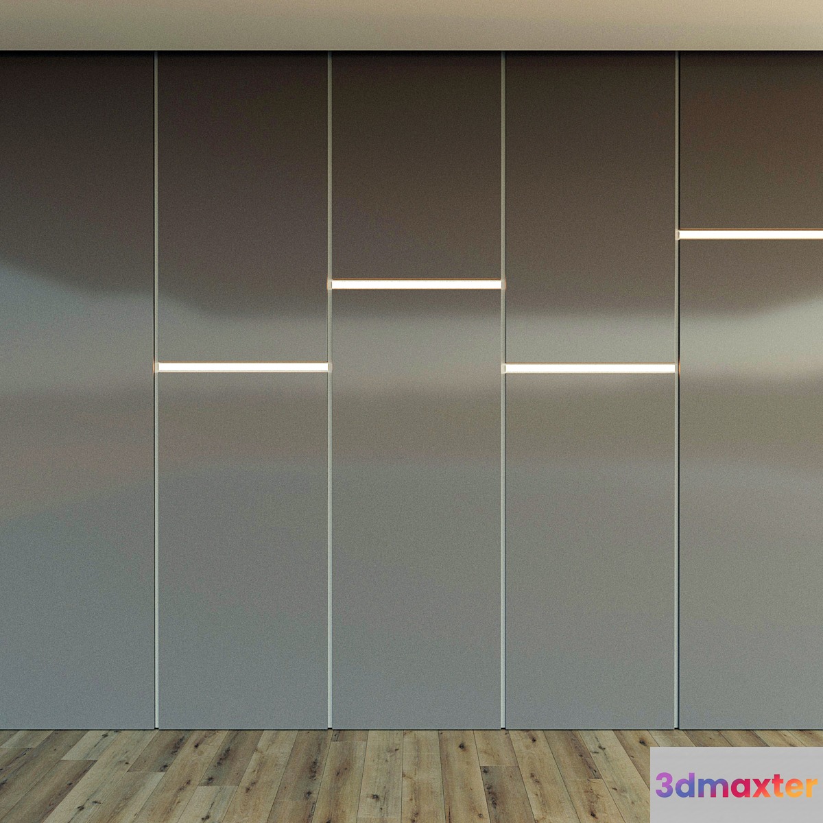 Decorative wall 1 3D Max